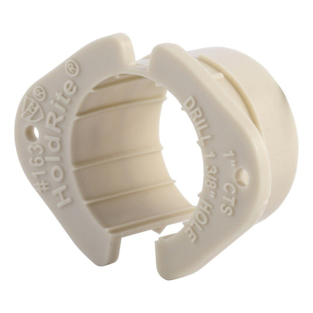 HoldRite 163 1 in. Plastic Through-Stud Tube Isolator Insert for 1-3/8 in. Hole