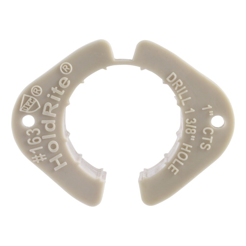 HoldRite 163 1 in. Plastic Through-Stud Tube Isolator Insert for 1-3/8 in. Hole - 2