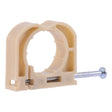 HoldRite 182 3/4 in. Plastic Full S-Nail Clamp with Nail for Copper PEX and CPVC