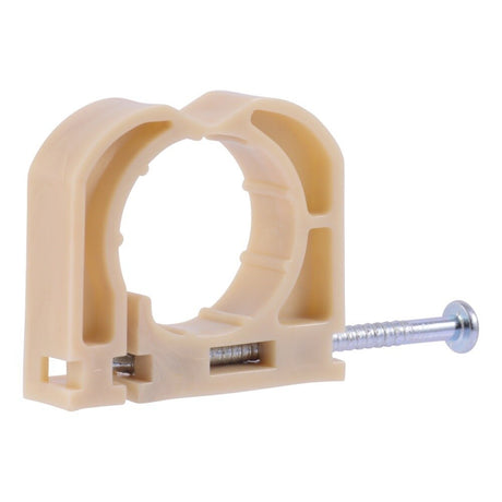HoldRite 182 3/4 in. Plastic Full S-Nail Clamp with Nail for Copper PEX and CPVC
