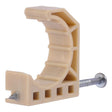 HoldRite 193 1 in. Plastic Half S-Nail Clamp for Copper PEX and CPVC Tubing