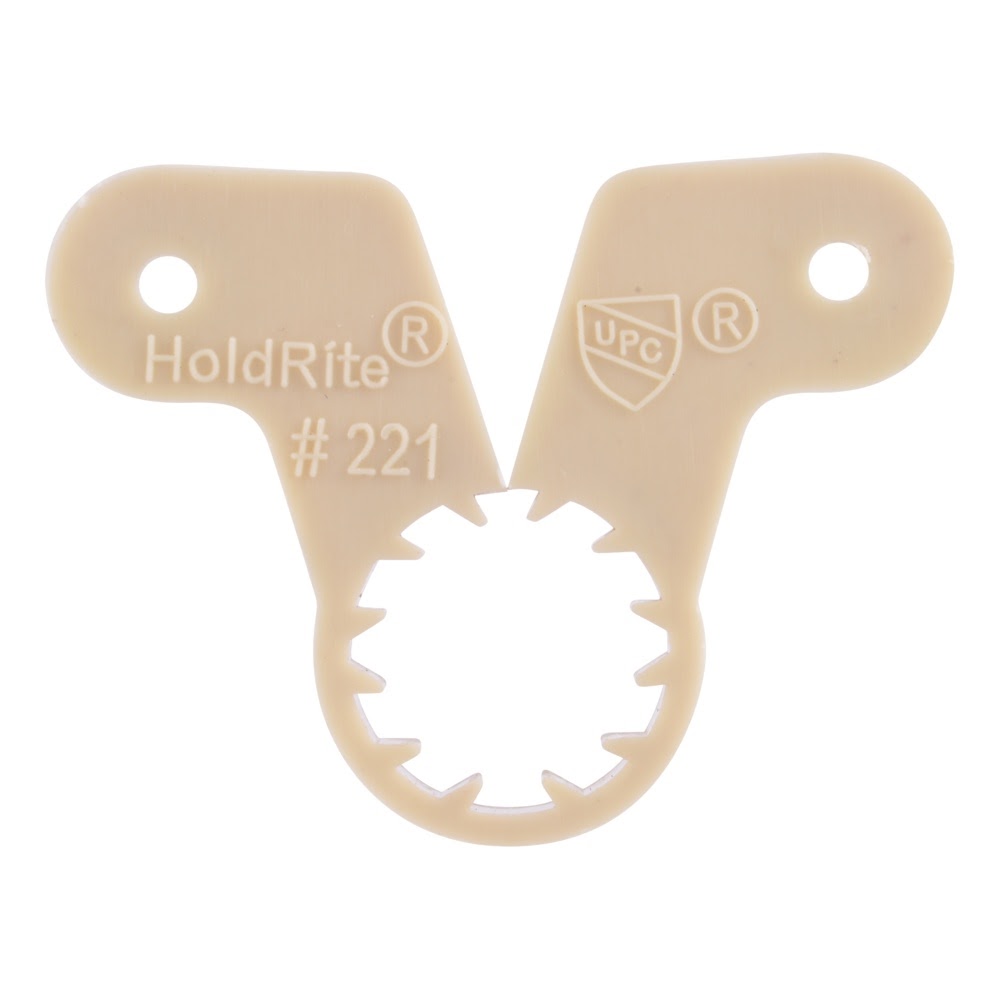 HoldRite 221-S 1/2 in. Plenum-Rated Suspension Pipe Clamp for CPVC Copper and PEX - 2
