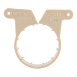 HoldRite 226 2 in. CTS Plastic Suspension Pipe Clamp for Copper PEX and CPVC Tubing - 2