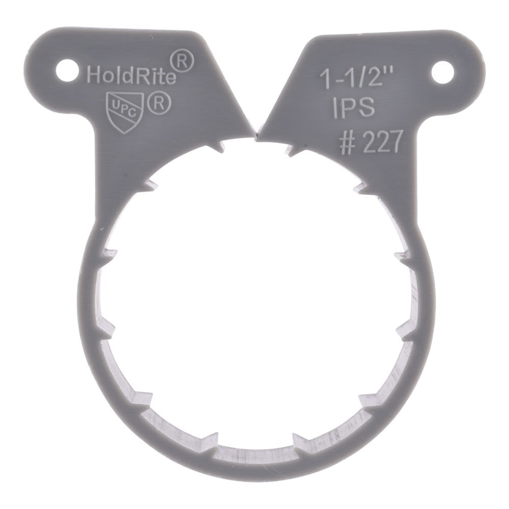 HoldRite 227 1-1/2 in. IPS Suspension Pipe Clamp for Overhead Plumbing Support - 2