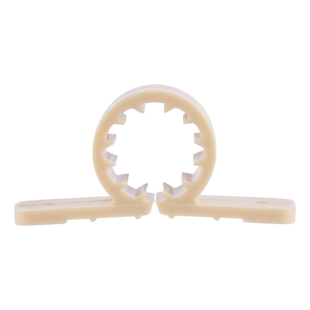 HoldRite 231 1/2 in. Standard 2-Hole Pipe Clamp for Copper PEX and CPVC Tubing - 2