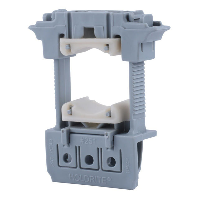 HoldRite 251 Sound Rated Polypropylene Rapid Clamp for 3/8 in to 1 in CTS Pipe