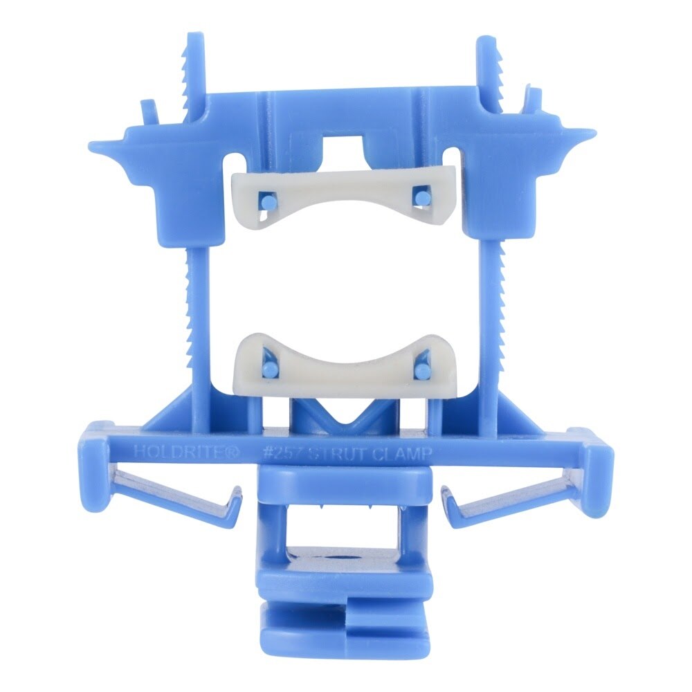 HoldRite 257-P Multi-Size Plastic Strut Clamp with Isolation Pads for 3/8 in. to 1 in. CTS - 2