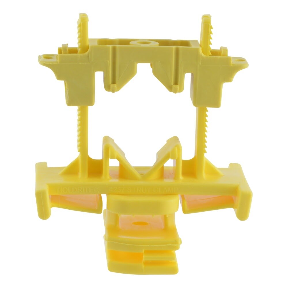 HoldRite 257-S ASTM E-84 25/50 Plenum Rated Variable Closure Strut Clamp for Up to 1 in. CTS Tubing - 2