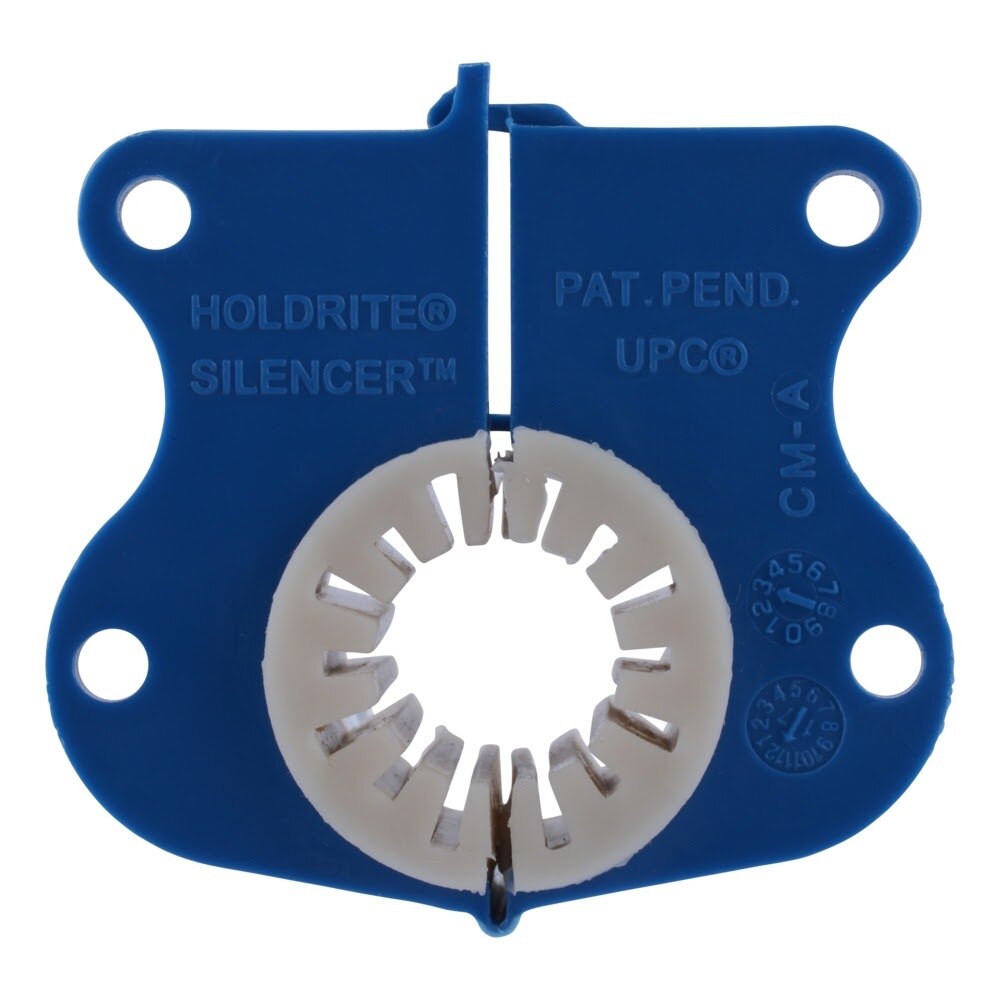 HoldRite 261 1/2 in. Acoustical Through-Stud Isolator Suspension Clamp for CTS Tubing - 3