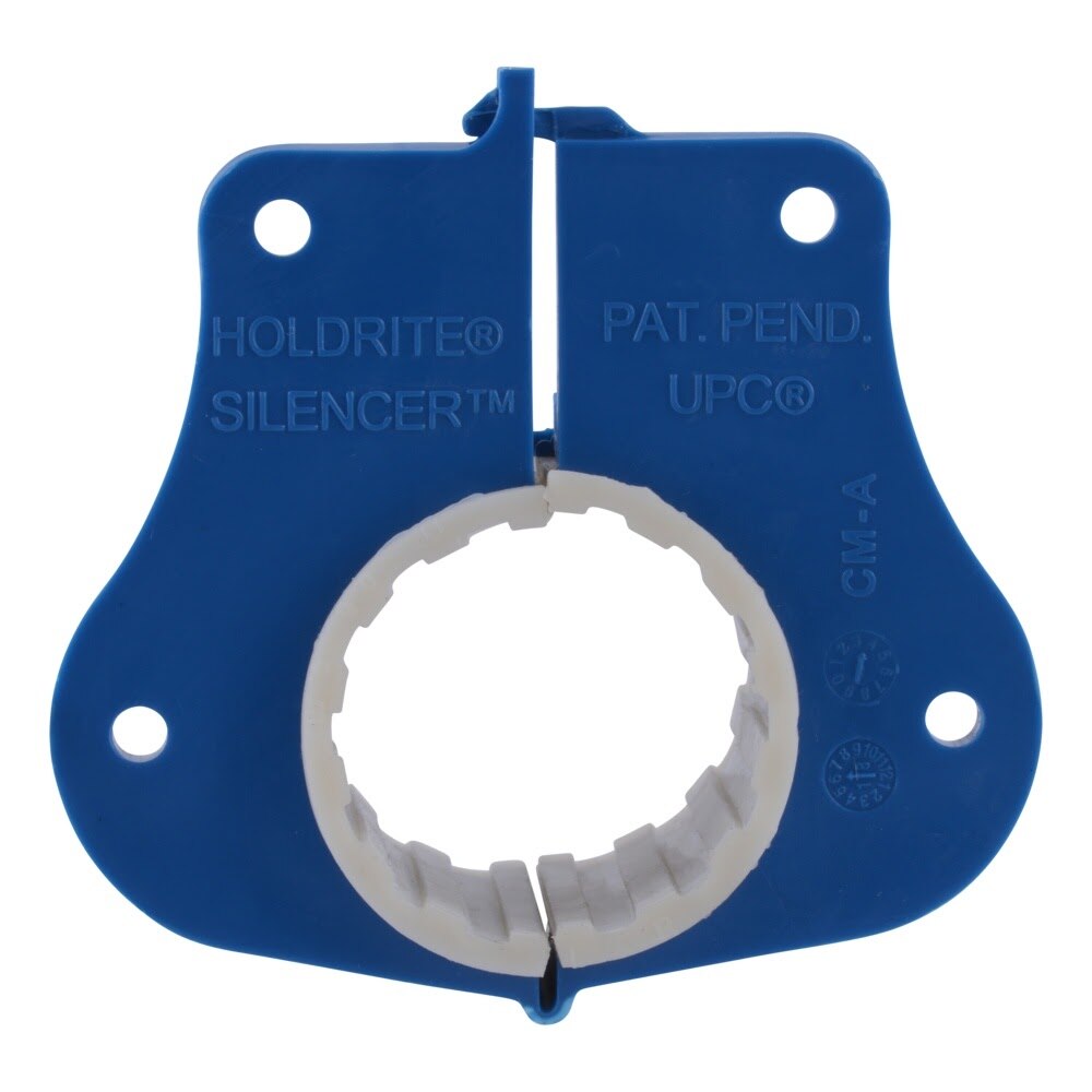HoldRite 264 1-1/4 in. CTS Silencer Through Stud Acoustical Isolator Suspension Clamp - 2