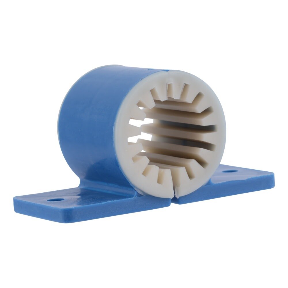 HoldRite 266 1/2 in. 2-Hole Silencer Clamp for Acoustic Pipe Support