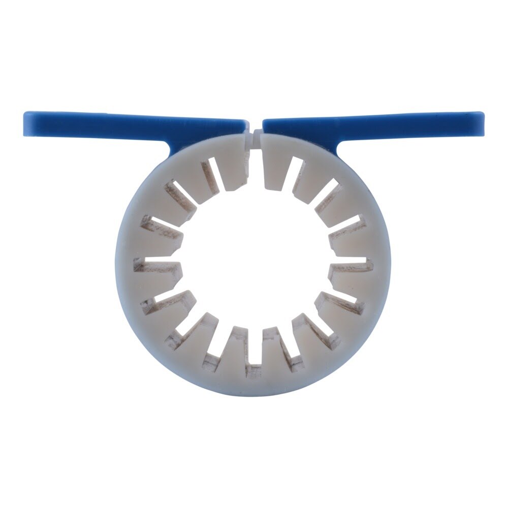 HoldRite 267 3/4 in. 2 Hole Silencer Clamp for Pipe Support and Acoustic Isolation - 2