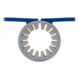 HoldRite 267 3/4 in. 2 Hole Silencer Clamp for Pipe Support and Acoustic Isolation - 2