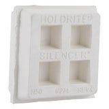 HoldRite 274 2 in. x 2 in. x 3/4 in. Neoprene Acoustical Riser Pad for Pipe and Equipment Isolation