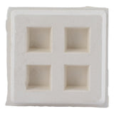 HoldRite 274 2 in. x 2 in. x 3/4 in. Neoprene Acoustical Riser Pad for Pipe and Equipment Isolation - 3