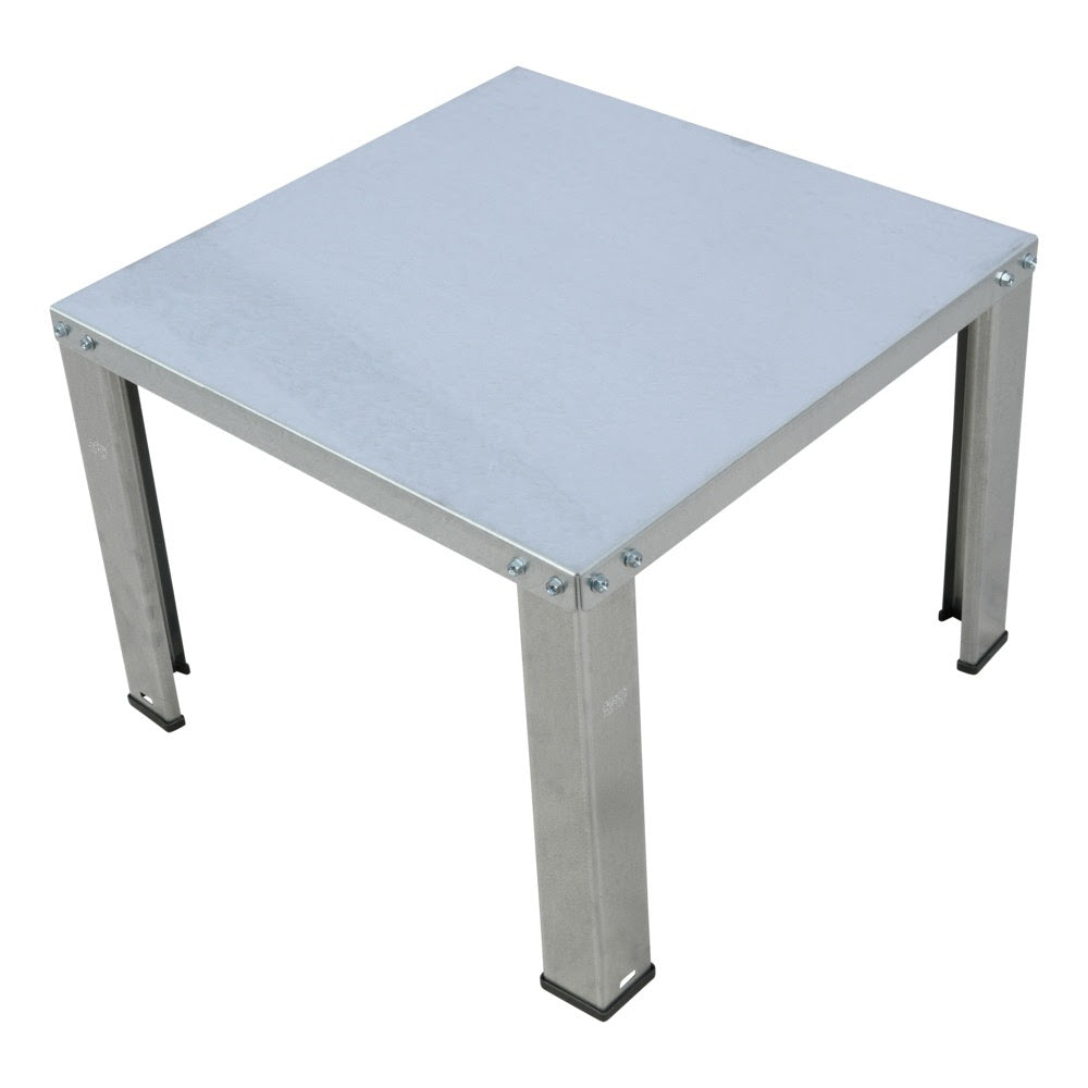 HoldRite 40-S-22-A 22 in. Assembled Galvanized Steel Water Heater Floor Stand 900 lb Capacity - 2
