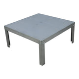 HoldRite 40-S-34-U 34 in x 34 in Quick Stand Galvanized Steel Water Heater Floor Stand Unassembled - 2
