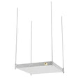 HoldRite 40-SWHP-A 21-1/2 in. Suspended Water Heater Platform Drain Pan Assembled