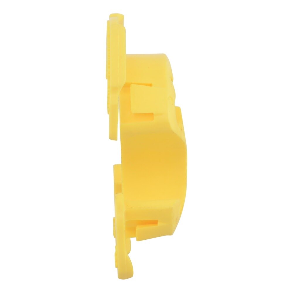 HoldRite 424-S 1/2 in. Yellow Kynar Plenum Rated Tube Isolator Insert for Metal Studs - 3