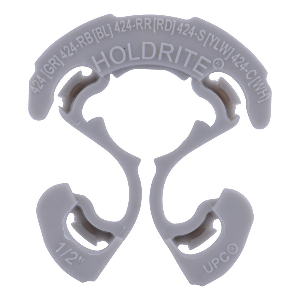 HoldRite 424 1/2 in. Polypropylene Metal Stud Isolator Insert for 121 and 125 Series Brackets - 2