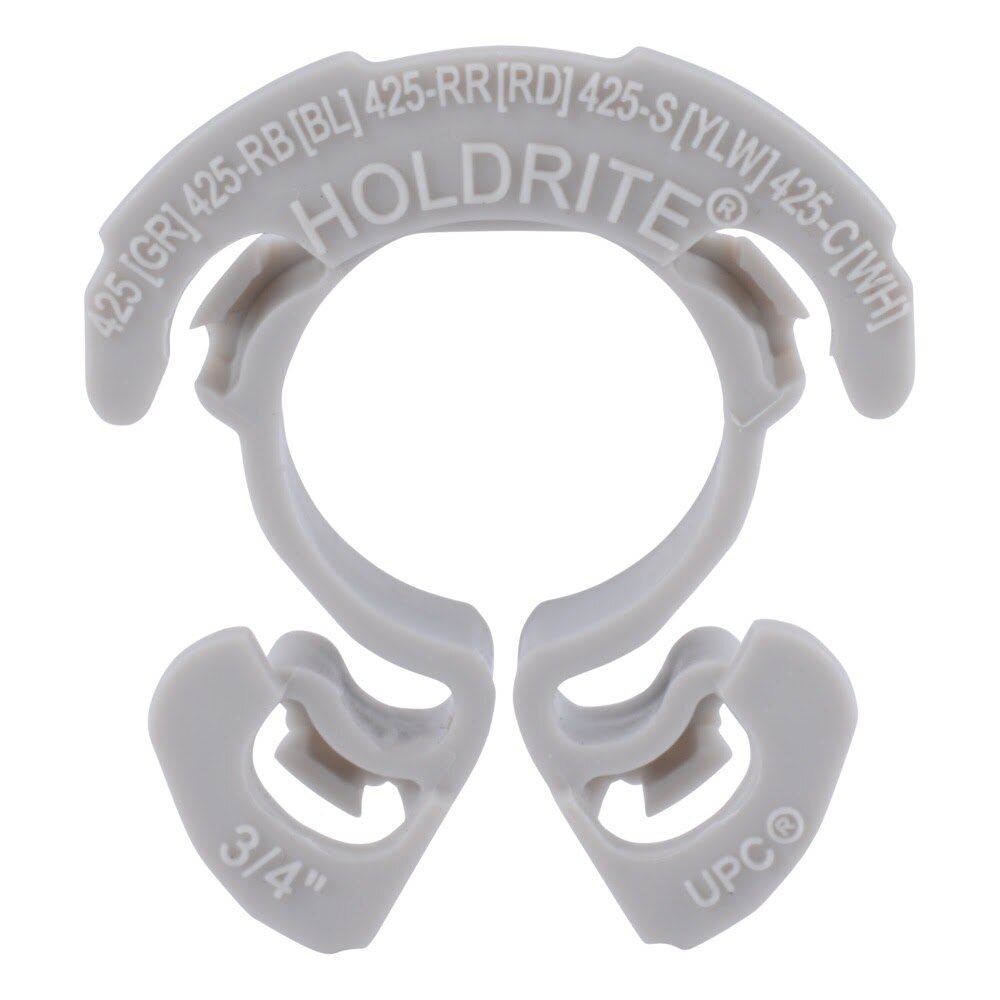 HoldRite 425 3/4 in. Polypropylene Isolator Insert for Metal Studs - 2