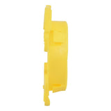 HoldRite 426-S 1 in. Yellow Kynar Plenum Rated Tube Isolator Insert for Metal Studs - 3