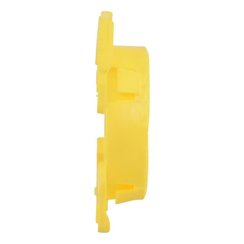 HoldRite 426-S 1 in. Yellow Kynar Plenum Rated Tube Isolator Insert for Metal Studs - 3