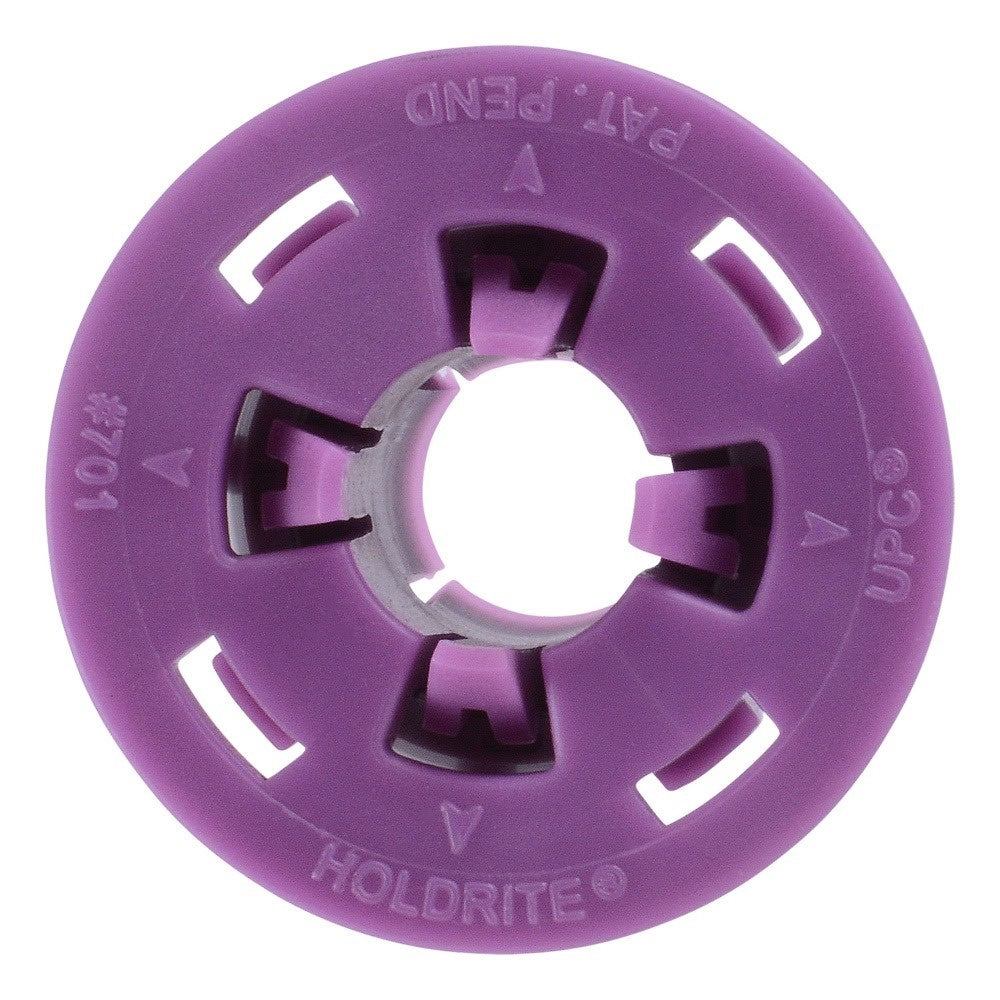HoldRite 701 1/2 in. CTS PEXRite Plastic Stub-out Clamp for Brackets Tool Free Installation - 2