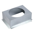 HoldRite AA-00304 3 in. and 4 in. Metal Aerator Adapter Box 3.5 in. H for Metallic or Non-metallic