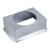 HoldRite AA-00304 3 in. and 4 in. Metal Aerator Adapter Box 3.5 in. H for Metallic or Non-metallic - 2