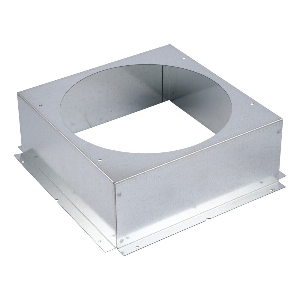 HoldRite AA-06 6 in. Metal Aerator Box for Metallic or Non-metallic Pipe - 2