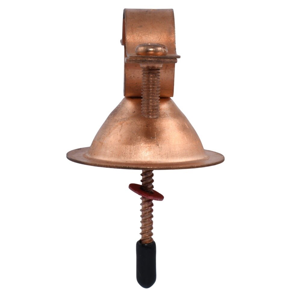 HoldRite CBH075 3/4 in. Copper Bell Hanger for Vertical or Horizontal Pipe Support - 2