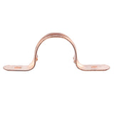 HoldRite CPS050 1/2 in. Copper-Bonded 2-Hole Tube Strap for Copper Tube Support - 3