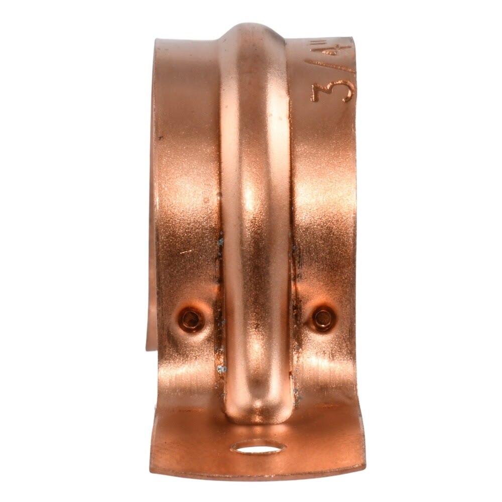 HoldRite CPS075 3/4 in. 2-Hole Tube Strap for Copper Tube Support - 2