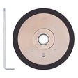 HoldRite HF-FP-5 11.5 in Diameter Follow Plate for 5 Gallon Bulk Loader with 1 in Neoprene Seal
