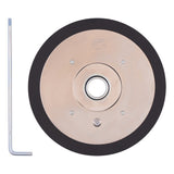 HoldRite HF-FP-5 11.5 in Diameter Follow Plate for 5 Gallon Bulk Loader with 1 in Neoprene Seal