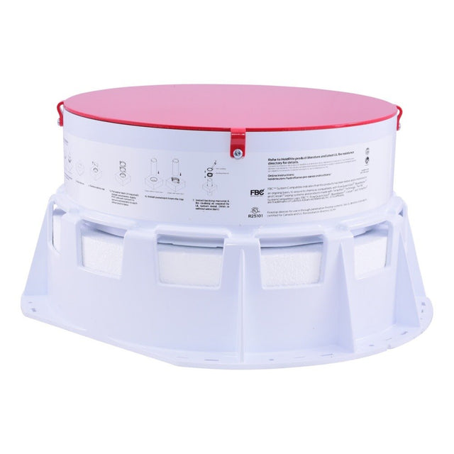 HoldRite HF-H10 10 in. Cast in Place Firestop Sleeve for 8 in. Metallic and Insulated Metallic Pipes