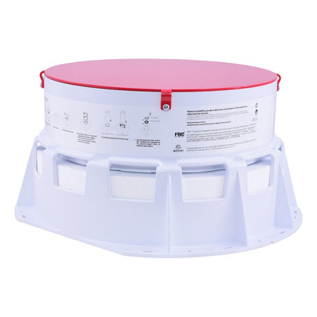 HoldRite HF-H10 10 in. Cast in Place Firestop Sleeve for 8 in. Metallic and Insulated Metallic Pipes