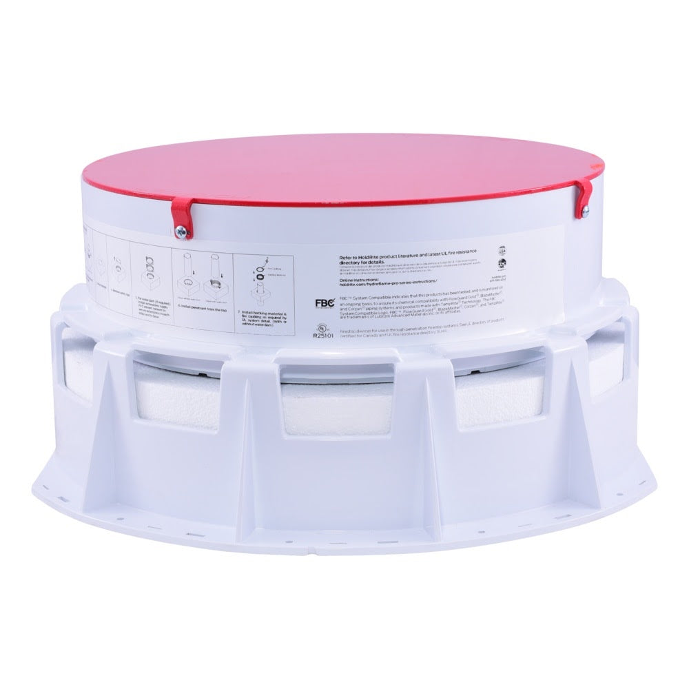 HoldRite HF-H14 14 in. IPS OD 8 in. Tall Cast in Place Hollow Firestop Sleeve for 12 in. Metallic and Insulated Metallic Pipes - 2