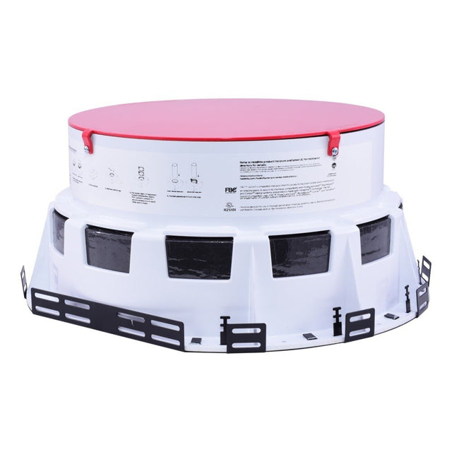 HoldRite HF-P12 12 in. HydroFlame Large Diameter Cast-In-Place Firestop Sleeve for Plastic Pipes