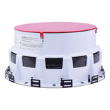 HoldRite HF-P12 12 in. HydroFlame Large Diameter Cast-In-Place Firestop Sleeve for Plastic Pipes - 2