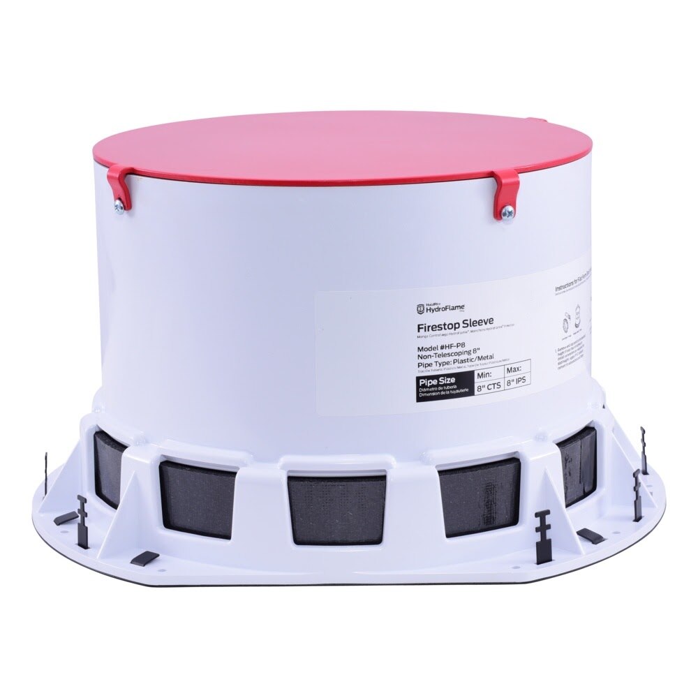 HoldRite HF-P8 8 in. Tall Large Diameter Cast in Place Firestop Sleeve for 8 in. Pipe - 3