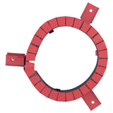 HoldRite HF-PC-0400 4 in Intumescent Firestop Pipe Collar for Plastic Pipe Penetrations - 2