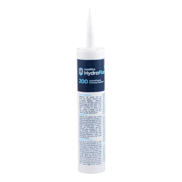 HoldRite HF200-10C 10.3 oz HydroFlame 200 Water Based Intumescent Firestop Sealant Cartridge