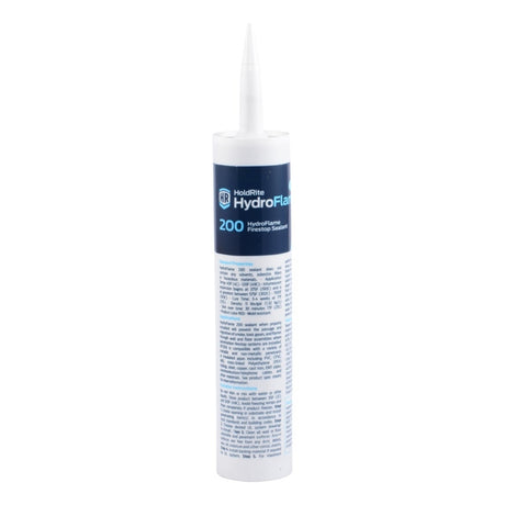HoldRite HF200-10C 10.3 oz HydroFlame 200 Water Based Intumescent Firestop Sealant Cartridge
