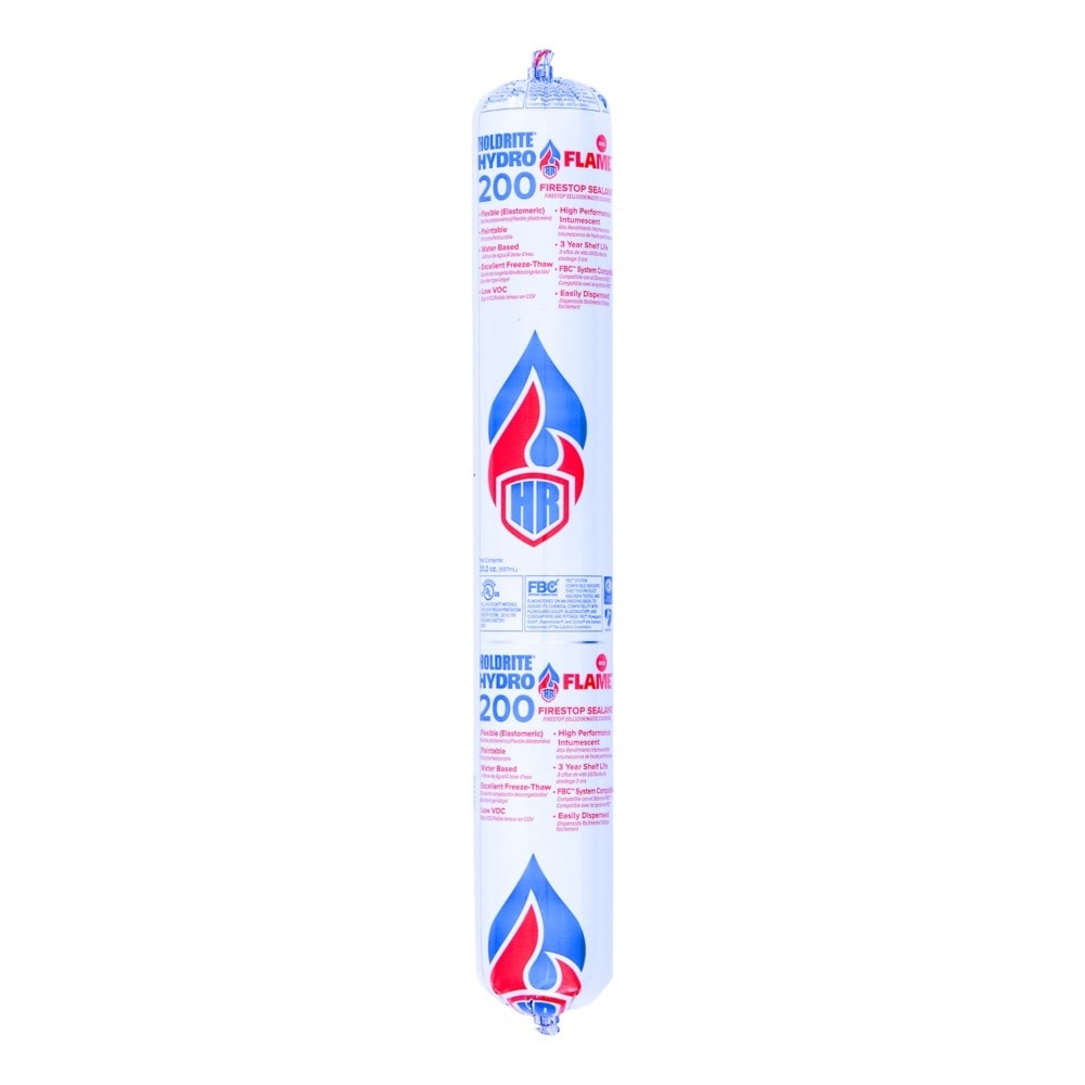 HoldRite HF200-20S HydroFlame 200 20.2 oz. Water Based Intumescent Firestop Sealant Foil Pack - 2