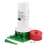 HoldRite HFP-G1B HydroFlame Pro Series Electrical Firestop Deck Sleeve 1/2 in. to 1 in. 7-1/4 in. to 8 in. Tall with Adjustable Cap - 2