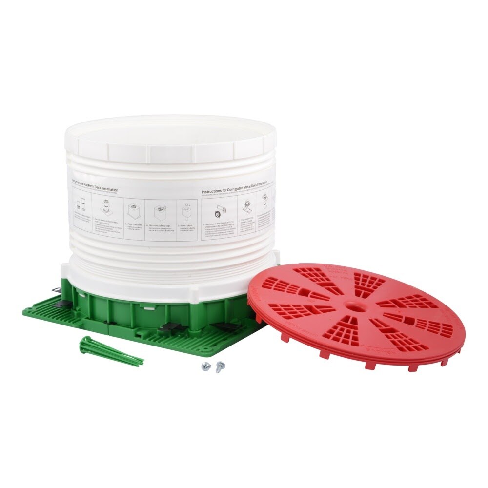 HoldRite HFP-G6 6 in. HydroFlame Pro Telescoping Electrical Firestop Sleeve 7-1/2 in. to 11-3/4 in. Tall - 2