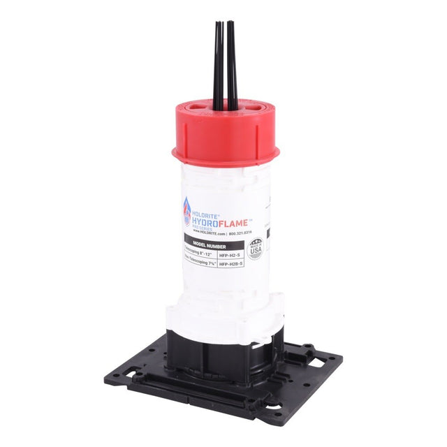HoldRite HFP-H2B-S HydroFlame Hollow Deck Sleeve with Water Seal and Adjustable Cap 1-7/8 in ID
