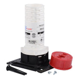 HoldRite HFP-H2B HydroFlame Pro Series Hollow Deck Sleeve 1-7/8 in. ID 7-1/4 in. to 8 in. Tall with Adjustable Cap - 3